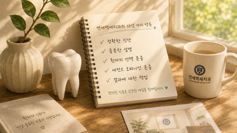 과잉진료를 하지 않기 위해 저희가 실제로 지키는 원칙 대표 이미지
