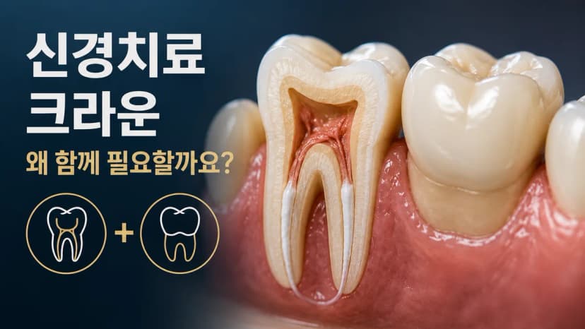 신경치료 후 크라운, 꼭 바로 해야 하나요? 대표 이미지